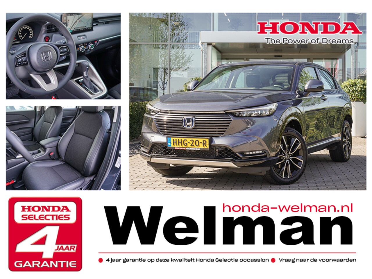 Honda HR-V - 1.5i e:HEV ADVANCE - AUTOMAAT - FULL HYBRID - AutoWereld.nl