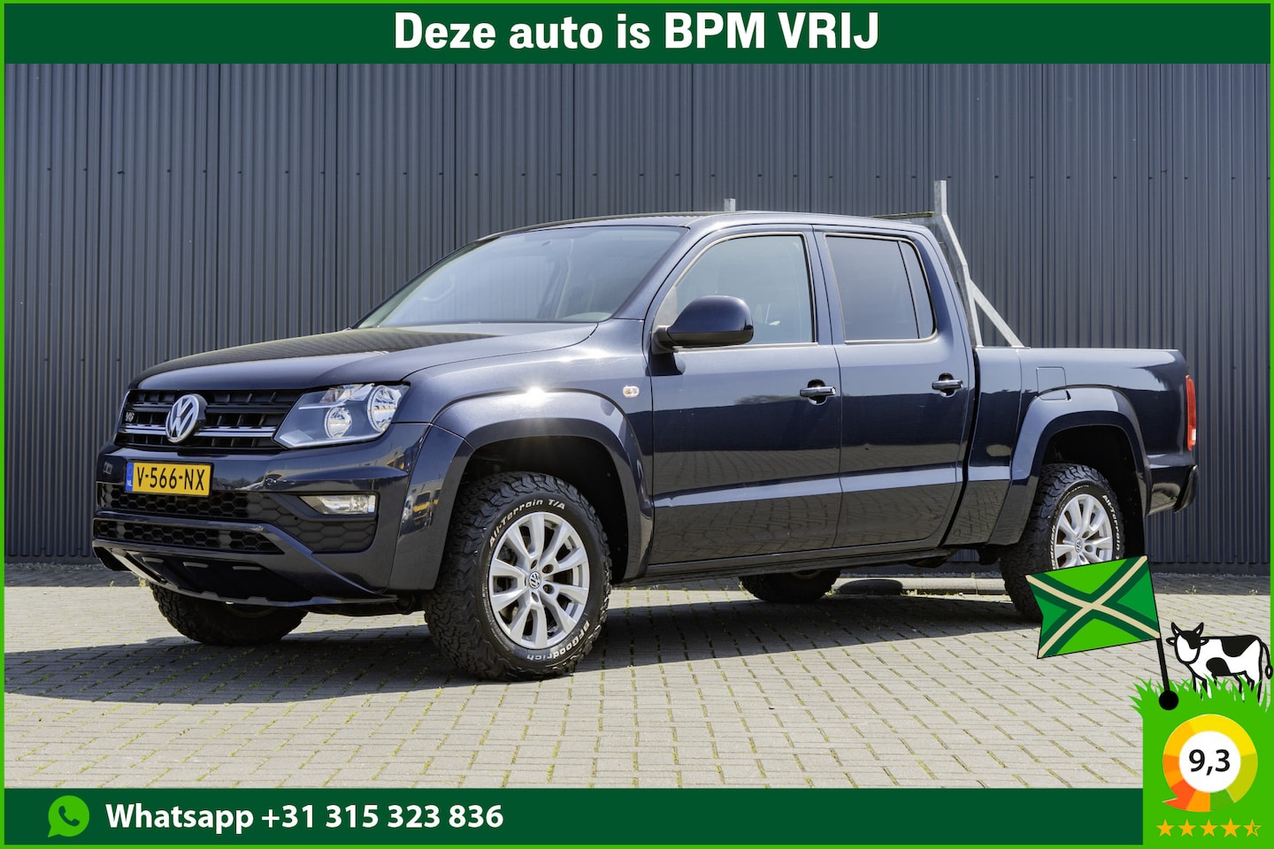 Volkswagen Amarok - 3.0 TDI V6 | | X-lang | 5-Persoons | 3T Trekgewicht | Cruise | 4Motion | Airco | Euro 6 - AutoWereld.nl