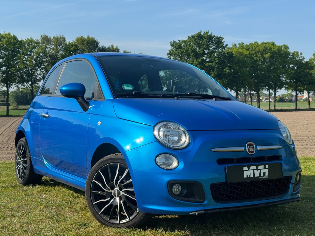 Fiat 500 - 1.2 500S - Airco - Blauwe Gordels - 16'' velgen - Sportuitvoering - AutoWereld.nl