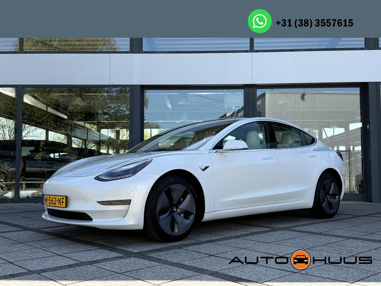 Tesla Model 3 - Long Range RWD Long Range AWD Dual | Autopilot | Panorama | Wit Leder | - AutoWereld.nl