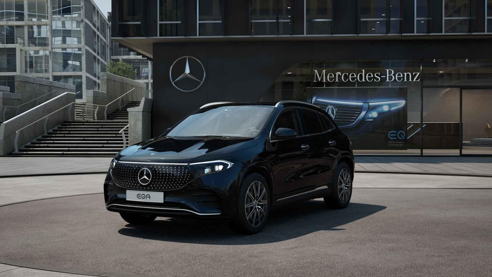 Mercedes-Benz EQA - 250 Business Solution AMG 250+ Business Solution AMG - AutoWereld.nl