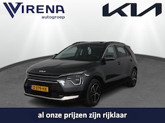 Kia Niro - 1.6 GDi Hybrid DynamicPlusLine Parkeersensoren voor & achter - Lederen interieur - Schuif