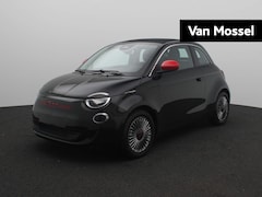 Fiat 500e - RED 24 kWh | STOELVERWARMING | NAVI | CARPLAY | PDC ACHTER | CABRIO | 3FASE |