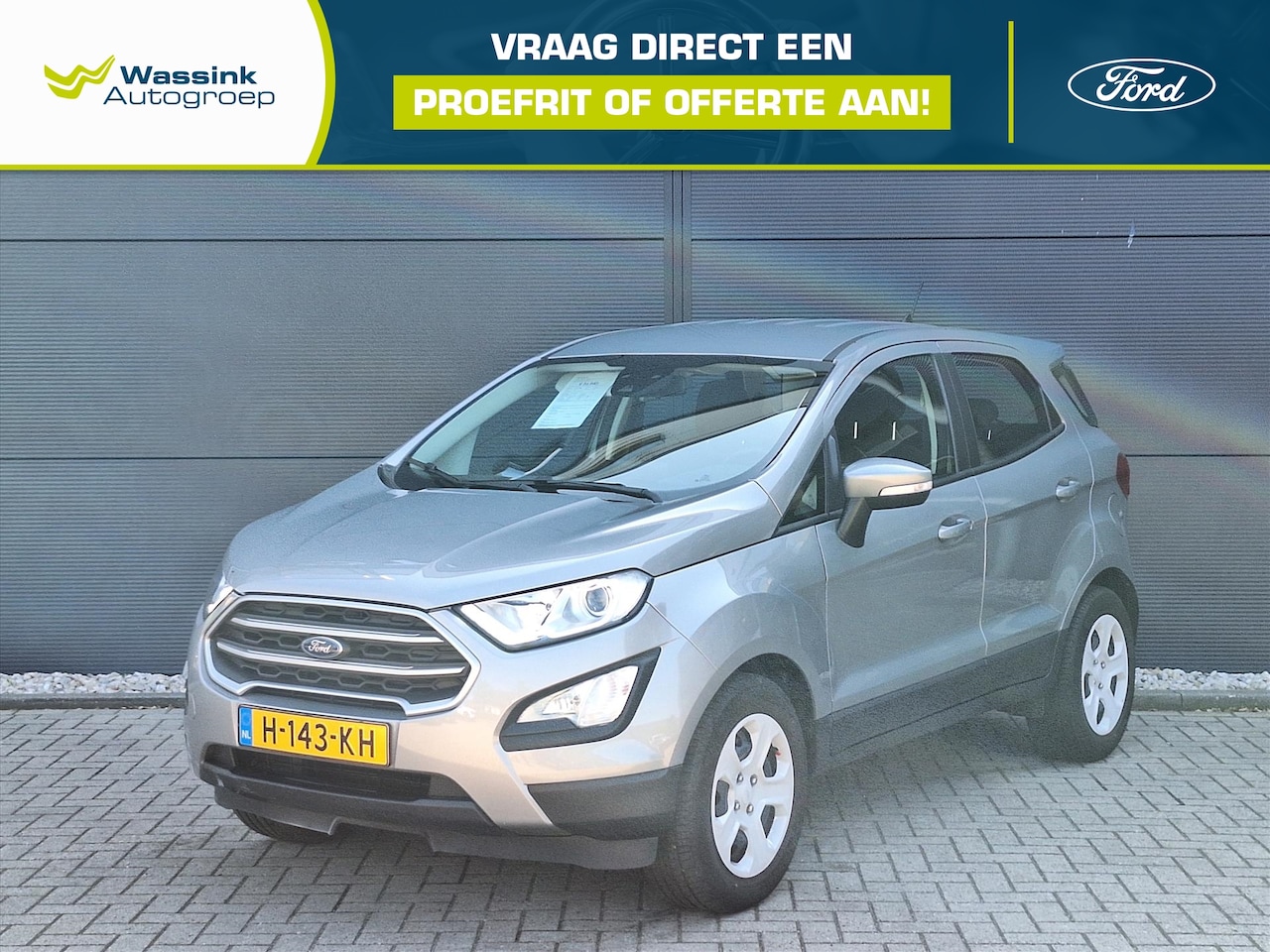 Ford EcoSport - 1.0 EcoBoost 100pk Trend Connected | Cruise Control | Airco | Bluetooth | - AutoWereld.nl
