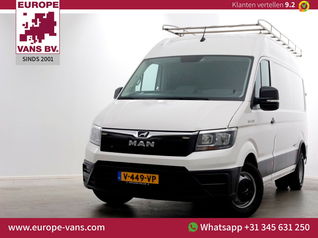 MAN TGE - 5.180 2.0 177pk E6 L3H3 (L2H2) Navi/Camera Trekhaak 3500kg 02-2019 - AutoWereld.nl