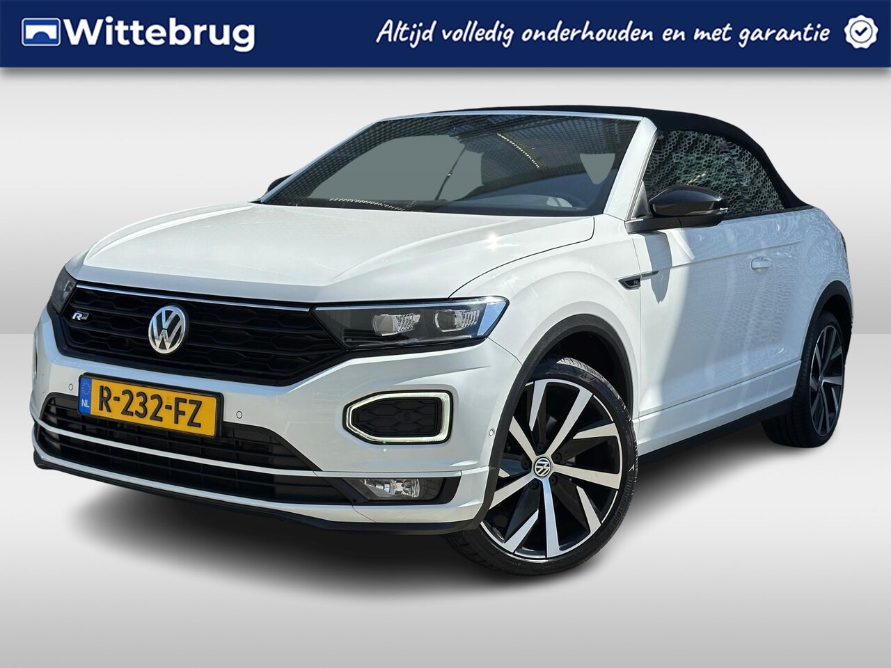 Volkswagen T-Roc Cabrio - 1.5 TSI R-Line / Navigatie / Parkeersensoren V+A / DIgitaal dashboard / Stoel+stuur verwar - AutoWereld.nl