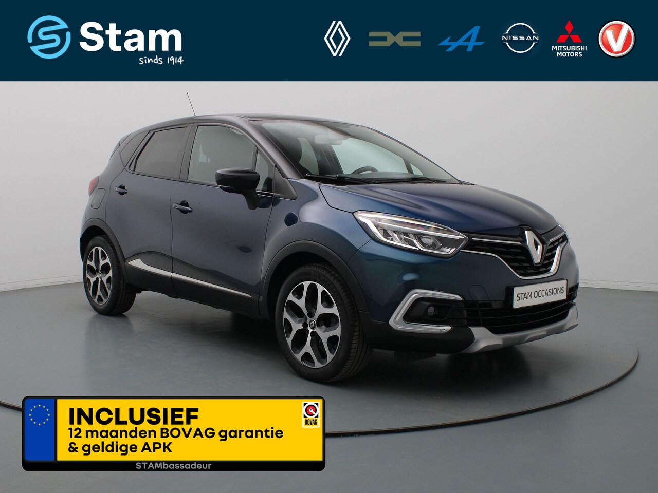 Renault Captur - TCe 90pk Intens Camera | Climate | Cruise | Navi | Parkeersens. v+a - AutoWereld.nl