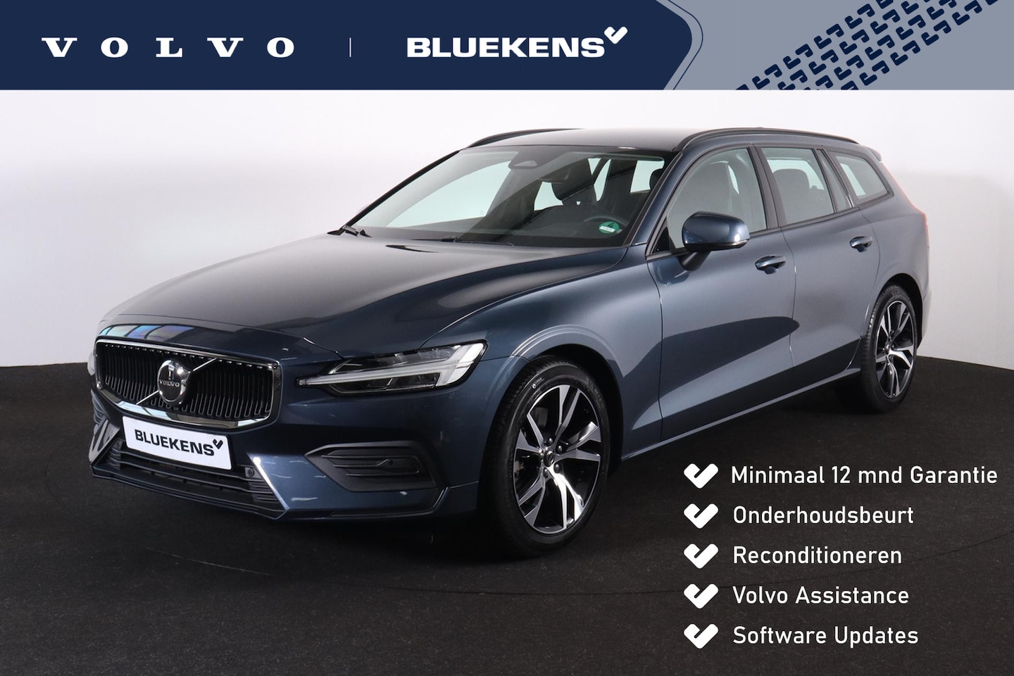 Volvo V60 - B3 Essential Edition - IntelliSafe Assist & Surround - Parkeercamera achter - Verwarmde vo - AutoWereld.nl