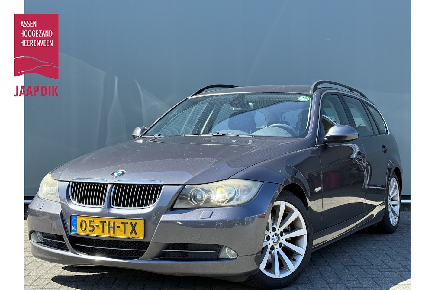 BMW 3-serie Touring - BJR 2006 330d 232 PK Executive STUURBEKR. / AIRCO / AUTOMAAT / TREKHAAK / NAVI / LEDEREN B - AutoWereld.nl