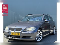BMW 3-serie Touring - BJR 2006 330d 232 PK Executive STUURBEKR. / AIRCO / AUTOMAAT / TREKHAAK / NAVI / LEDEREN B