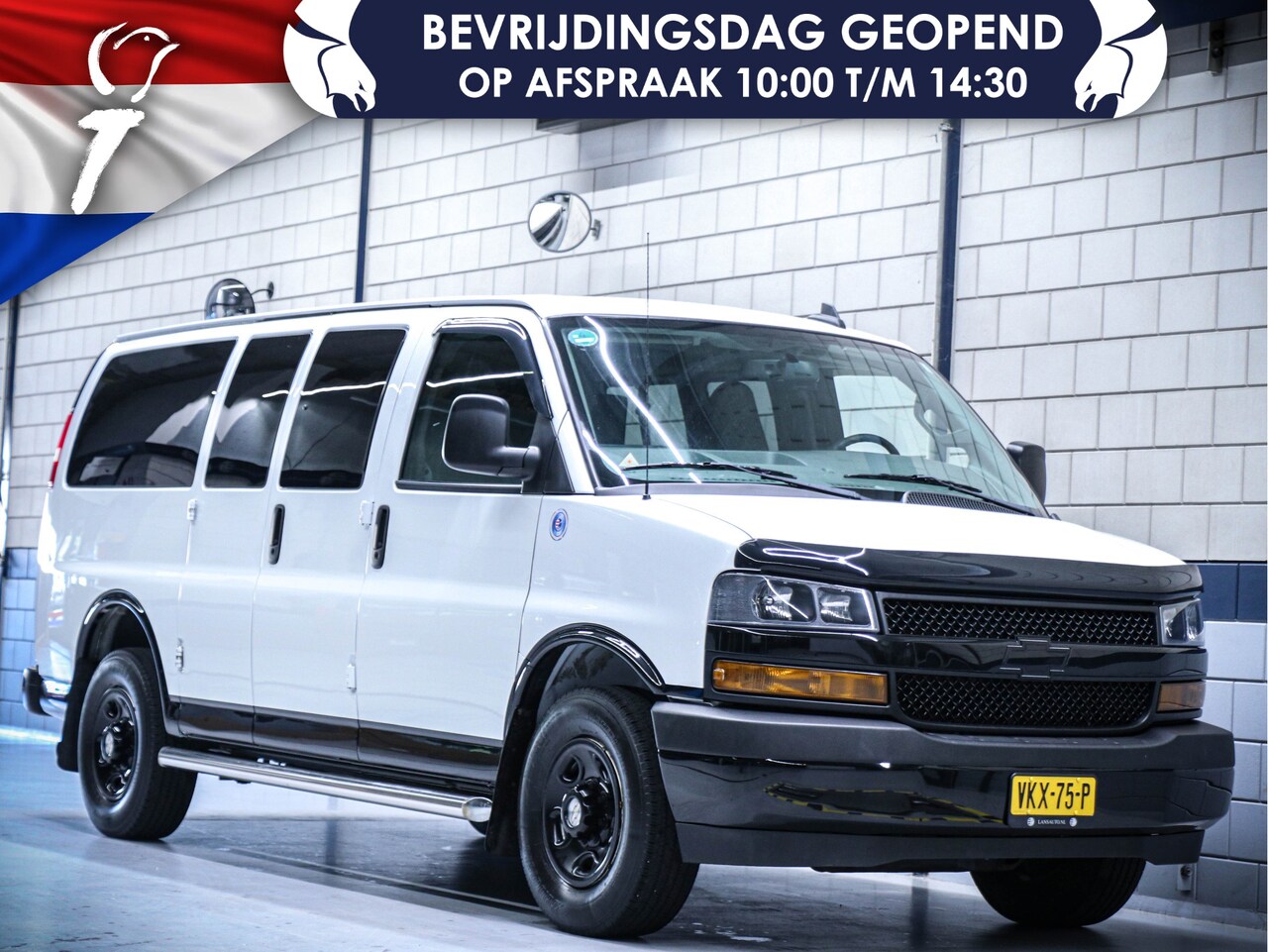 Chevrolet Chevy Van - | Fiscale waarde slechts € 38.392,-, lage bijtelling! | Express 2500 V8 6.0L 6-persoons du - AutoWereld.nl
