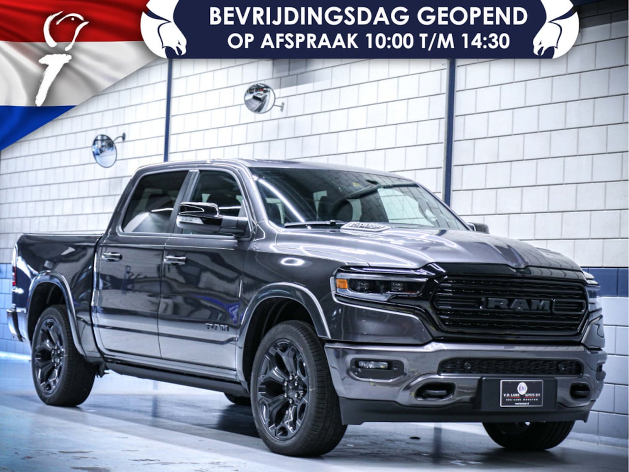 Dodge Ram 1500 - Limited Night Edition | Luchtvering | Head-Up Display - AutoWereld.nl