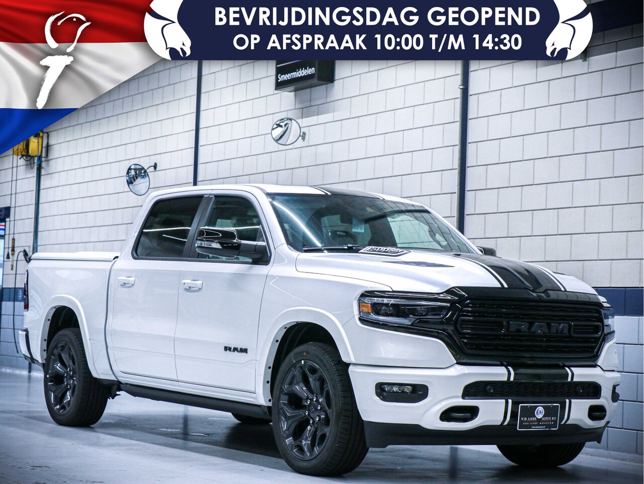 Dodge Ram 1500 - Crew Cab Limited Night Edition | 12" display | Luchtvering | Head-up | Multi Tailgate - AutoWereld.nl