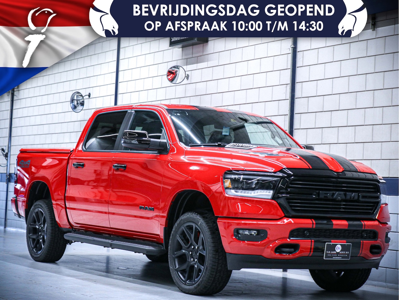 Dodge Ram 1500 - Laramie Night Edition | 5.7L Hemi V8 | 12" Uconnect - AutoWereld.nl