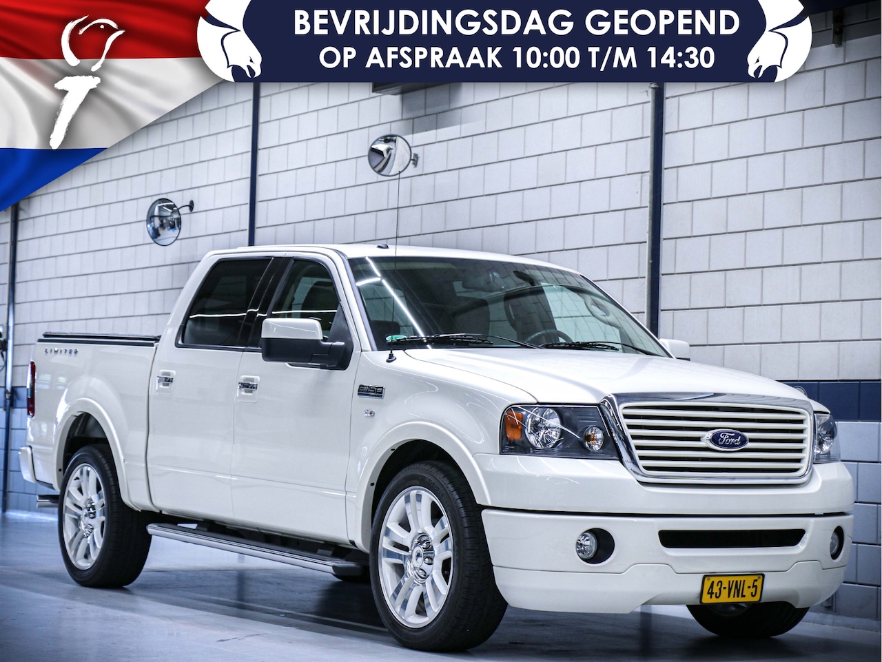 Ford F150 - Limited | NIEUW, 24.000 KM! | Margeauto | 5.4L V8 305PK - AutoWereld.nl