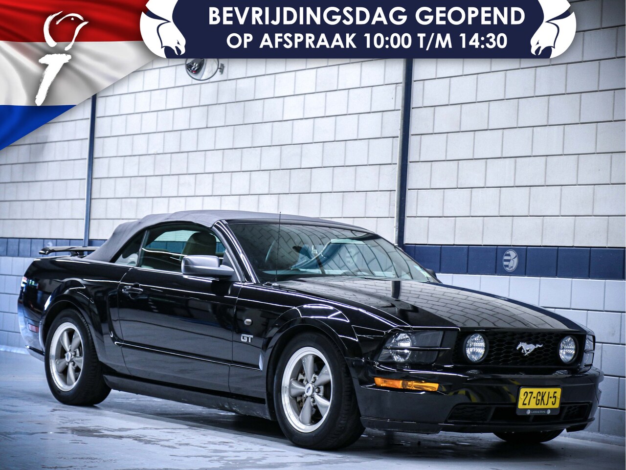 Ford Mustang - USA 4.6 V8 GT Cabriolet Youngtimer - AutoWereld.nl