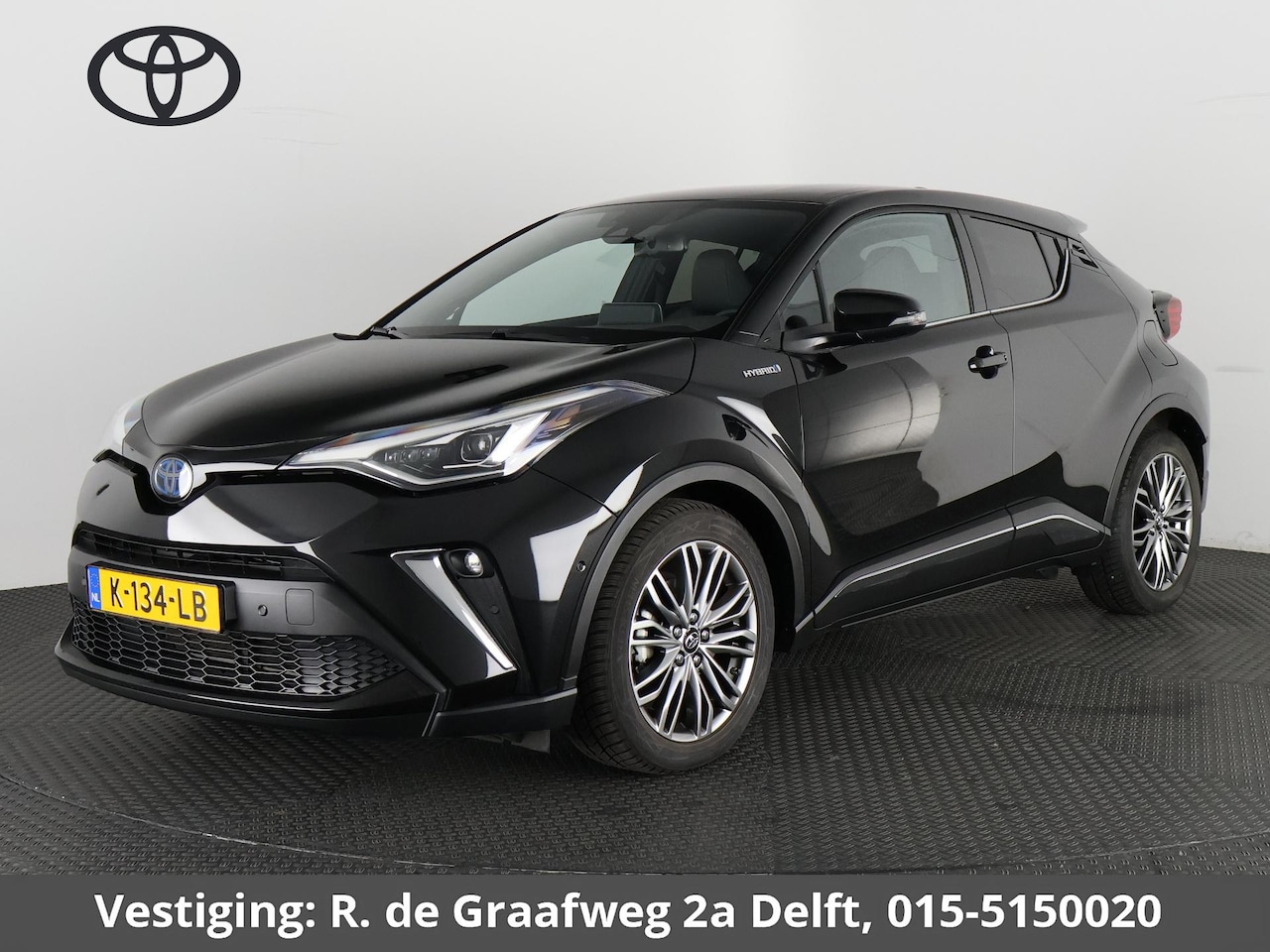 Toyota C-HR - 2.0 Hybrid Executive 184 PK | Navigatie | Stoelverwarming | Half Leder | - AutoWereld.nl