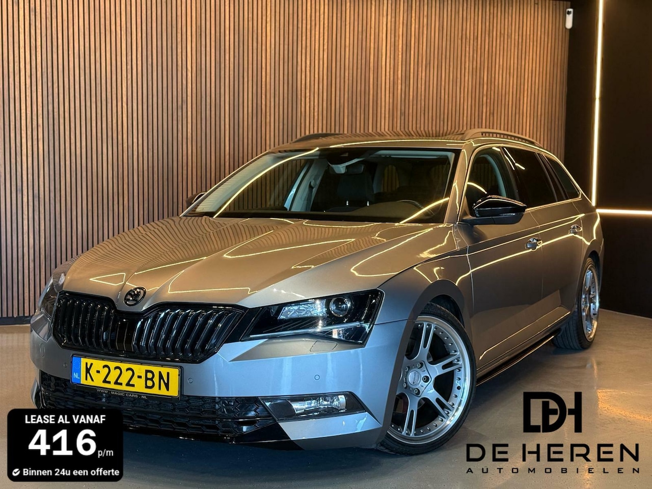 Skoda Superb Combi - 2.0 TDI Laurin & Klement Pano 190pk DSG - AutoWereld.nl