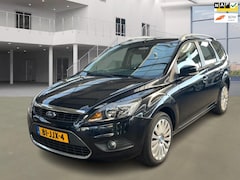 Ford Focus Wagon - 1.8 Titanium Flexi Fuel/EERSTE EIG/AIRCO/CRUISE/PARKEERSENS ACHTER