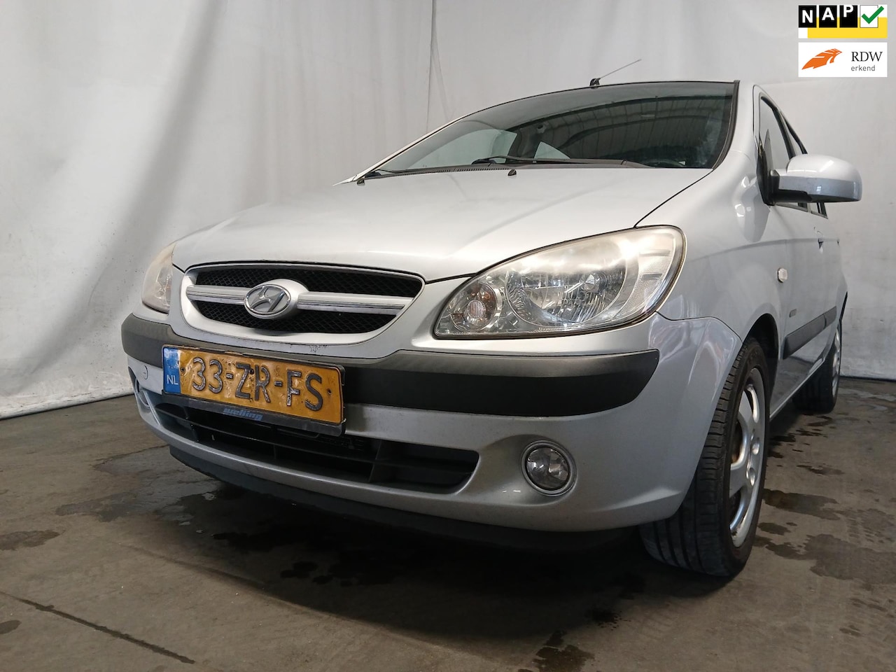 Hyundai Getz - 1.4i Active Joy - Airco - Schade - AutoWereld.nl