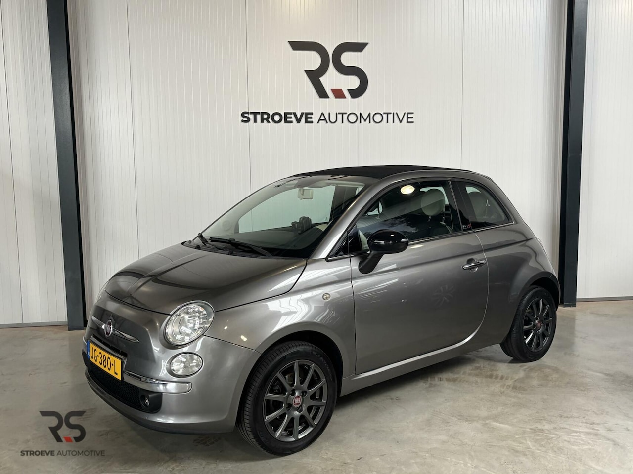 Fiat 500 C - 1.2 Lounge | Navi | Clima | PDC | Cabrio | 15" | Leder | Leuke auto!! | - AutoWereld.nl