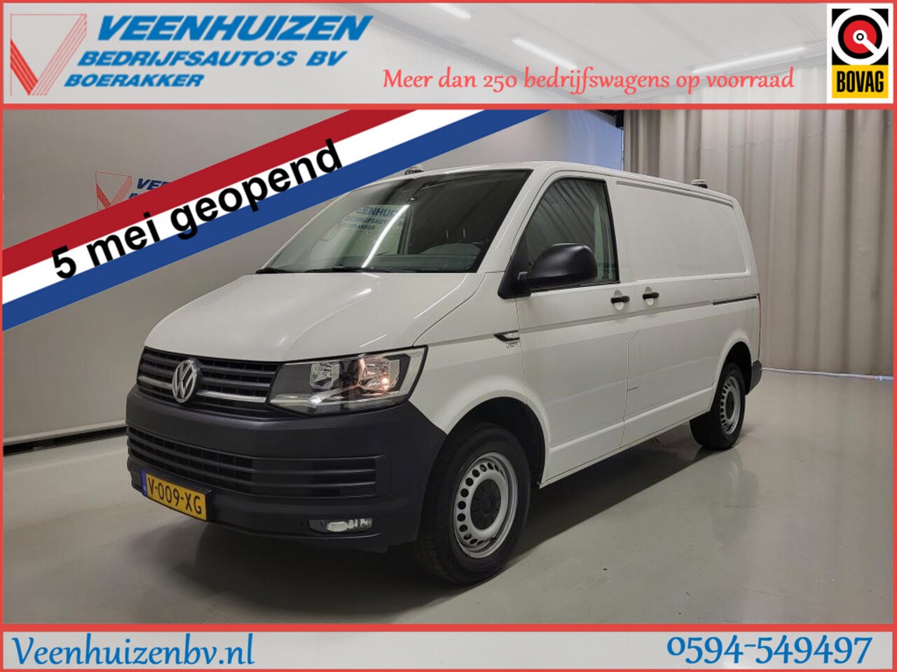 Volkswagen Transporter - 2.0TDI 2X Schuifdeur Trekhaak Euro 6! - AutoWereld.nl