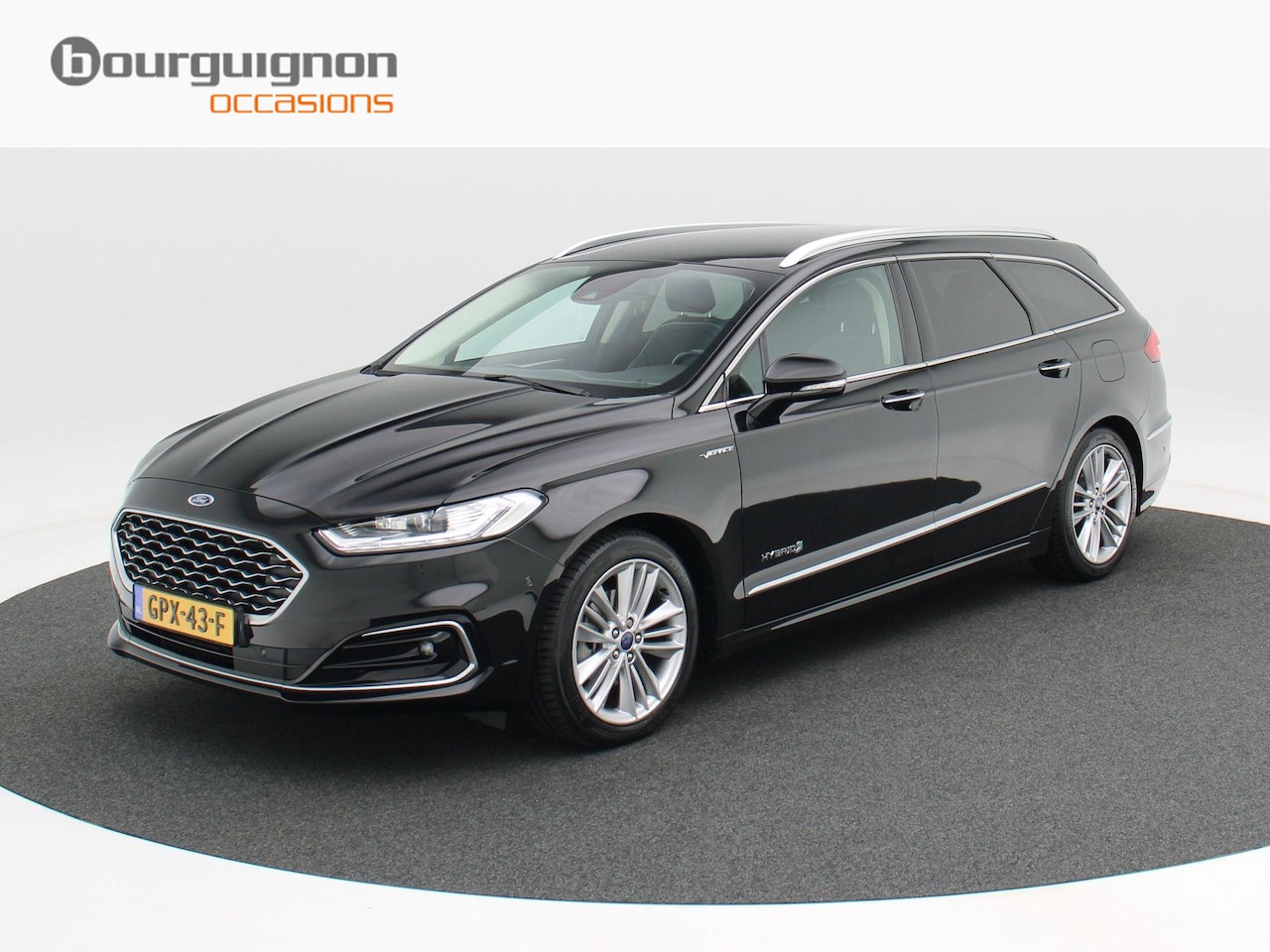Ford Mondeo Wagon - 2.0 IVCT HEV 187 Pk Automaat Vignale | Full LED | Leder | Stoelverwarming | Bluetooth | Tr - AutoWereld.nl