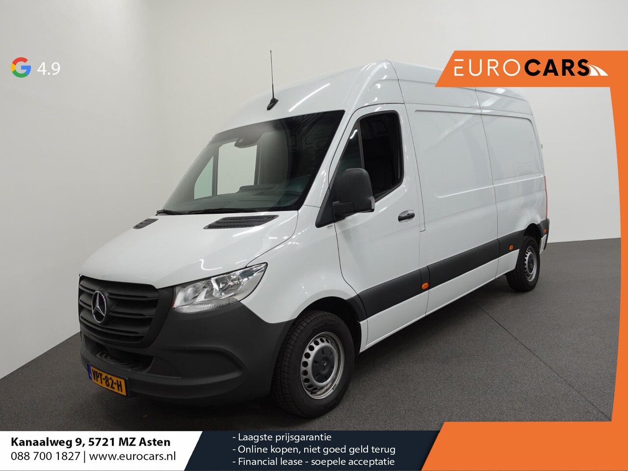 Mercedes-Benz Sprinter - 2.2 CDI L2H2 Automaat Airco Navi Camera Cruise Electra pakket - AutoWereld.nl