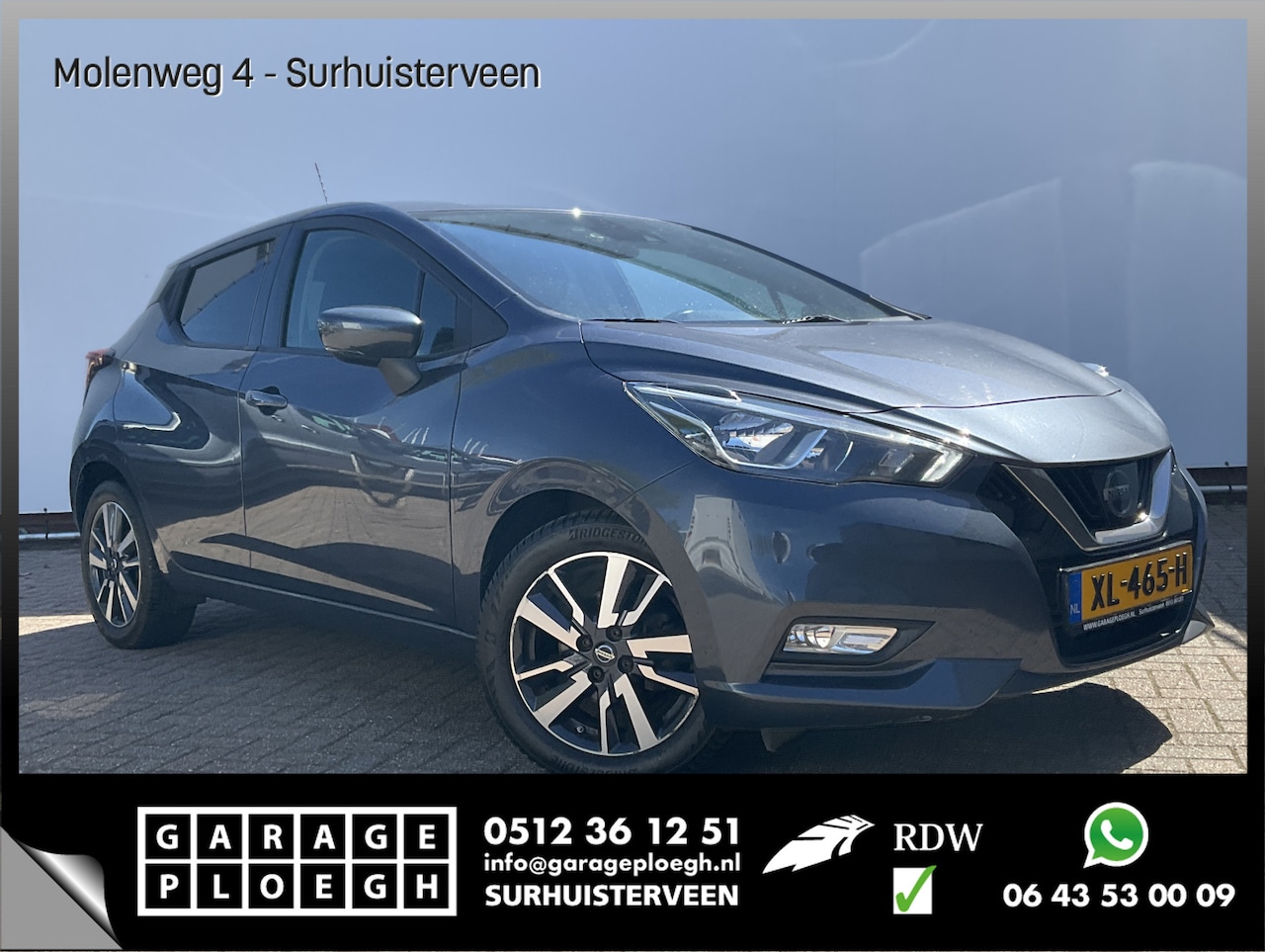 Nissan Micra - 0.9 IG-T N-Connecta Nav Clima Cruise Lane-Assist Zuinig NAP! - AutoWereld.nl