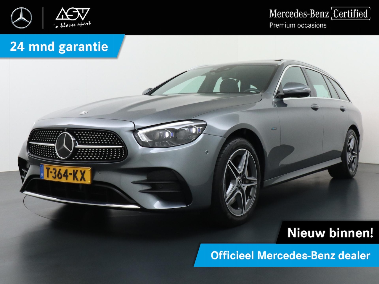 Mercedes-Benz E-klasse Estate - 300 de AMG Business Solution Schuif - Kanteldak | Trekhaak Wegklapbaar | Distronic Cruise - AutoWereld.nl