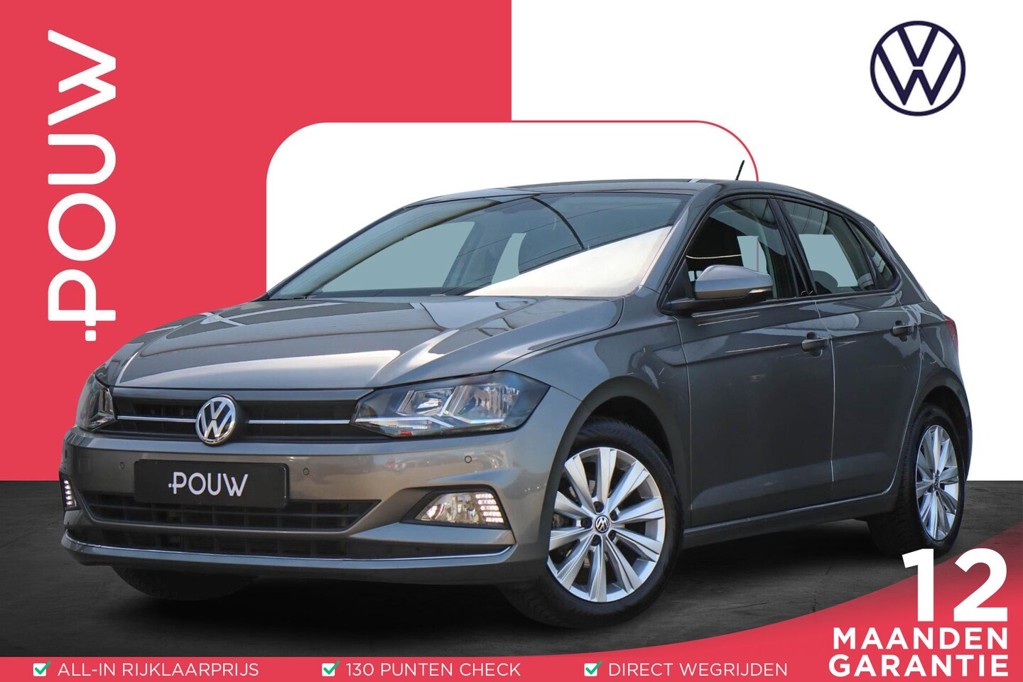 Volkswagen Polo - 1.0 TSI 95pk Highline | Navigatie | Parkeersensoren | Stoelverwarming | Climate Control - AutoWereld.nl