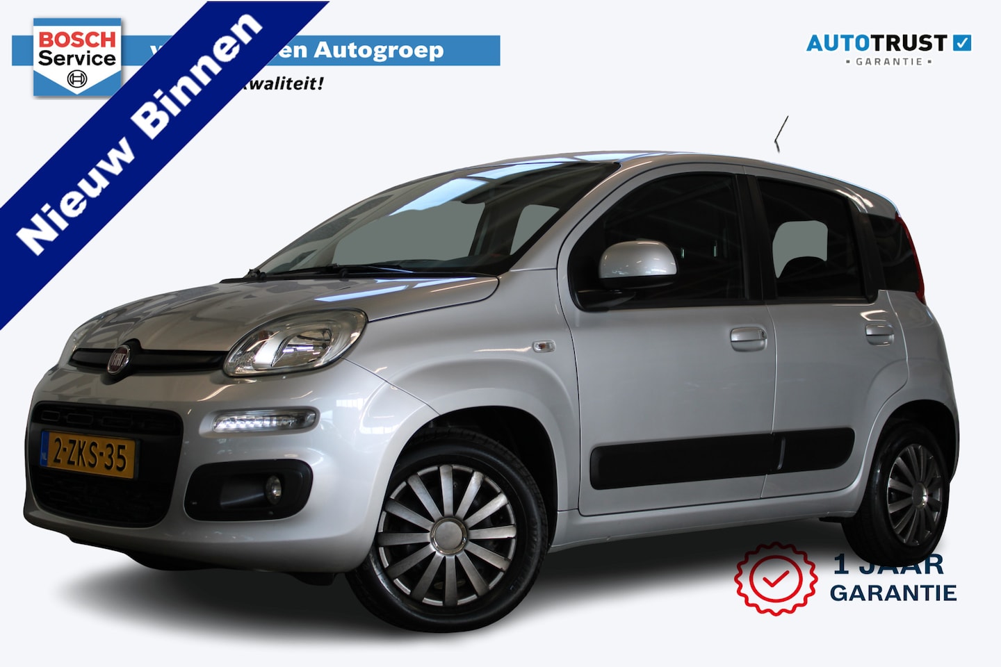 Fiat Panda - 0.9 TwinAir Lounge | Inclusief 12 maanden garantie | Airco | Electrische ramen voor | Stuu - AutoWereld.nl
