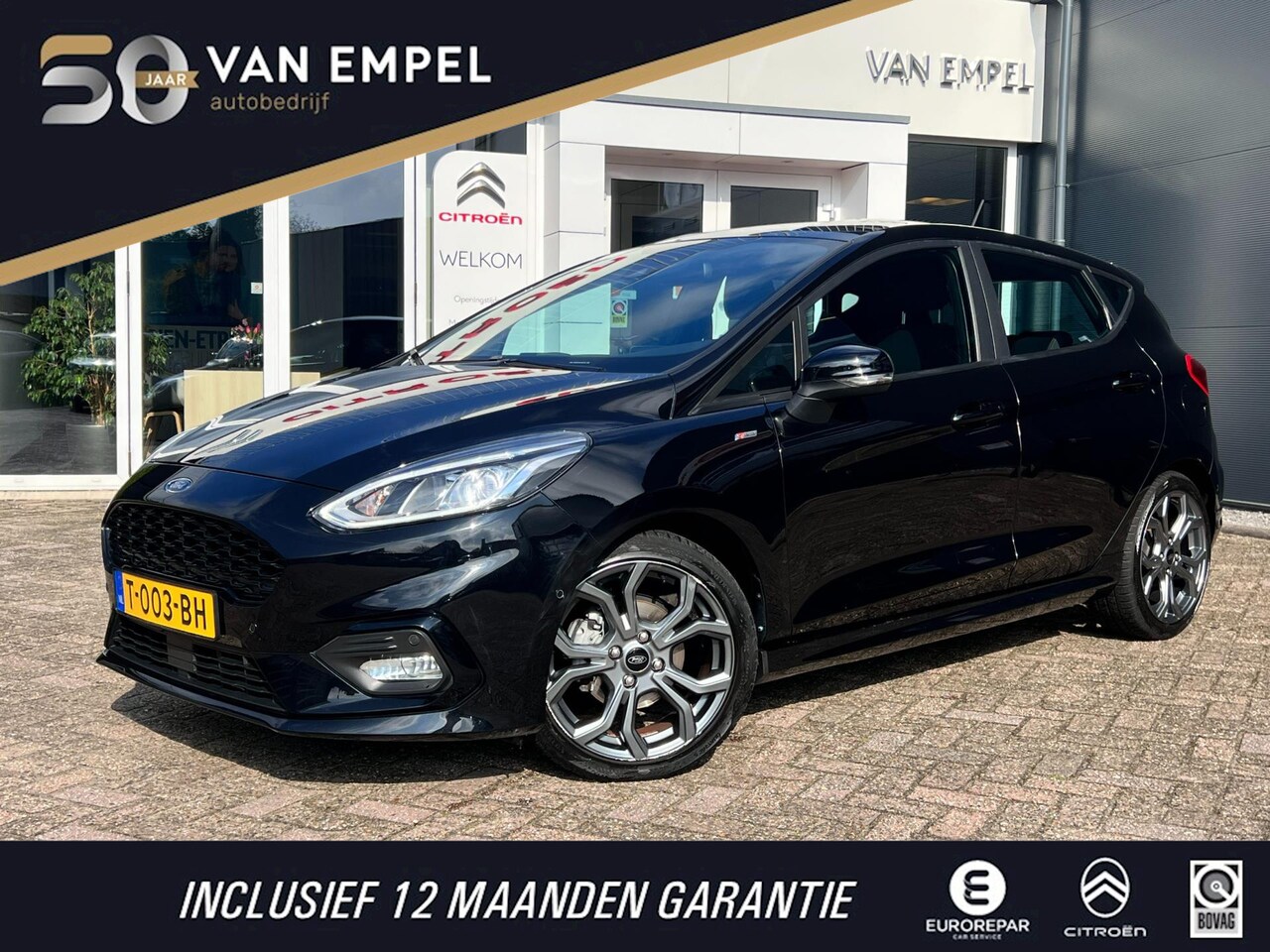 Ford Fiesta - 1.0 EcoBoost ST-line Automaat | B&O | 4 seizoenenbanden | Winterpakket | Parkeersensoren v - AutoWereld.nl