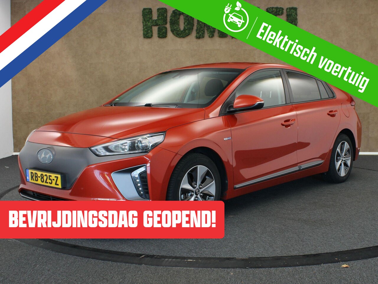Hyundai IONIQ - Comfort EV - ORIGINEEL NEDERLANDSE AUTO - SOH 100%!! - ACHTERUITRIJ CAMERA - NAVIGATIE - P - AutoWereld.nl