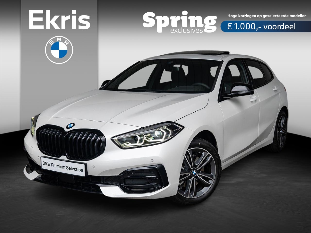 BMW 1-serie - 5-deurs 118i Model Sport Line / Glazen panoramadak / Achteruitrijcamera / HiFi Harman Kard - AutoWereld.nl