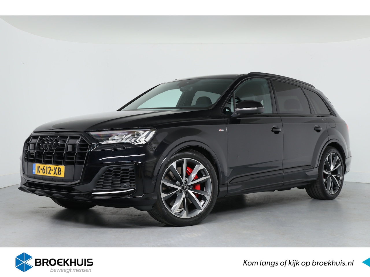Audi Q7 - 60 TFSI e 455pk Quattro Competition S-Line | Matrix | Adaptive Cruise | 21 inch | Elektr S - AutoWereld.nl