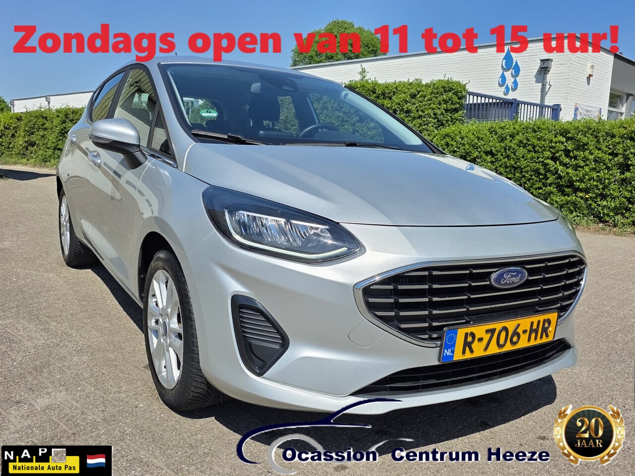 Ford Fiesta - 1.0 EcoBoost Titanium 1.0 EcoBoost Titanium, 1e Eig! Carplay! Zondag OPEN! - AutoWereld.nl