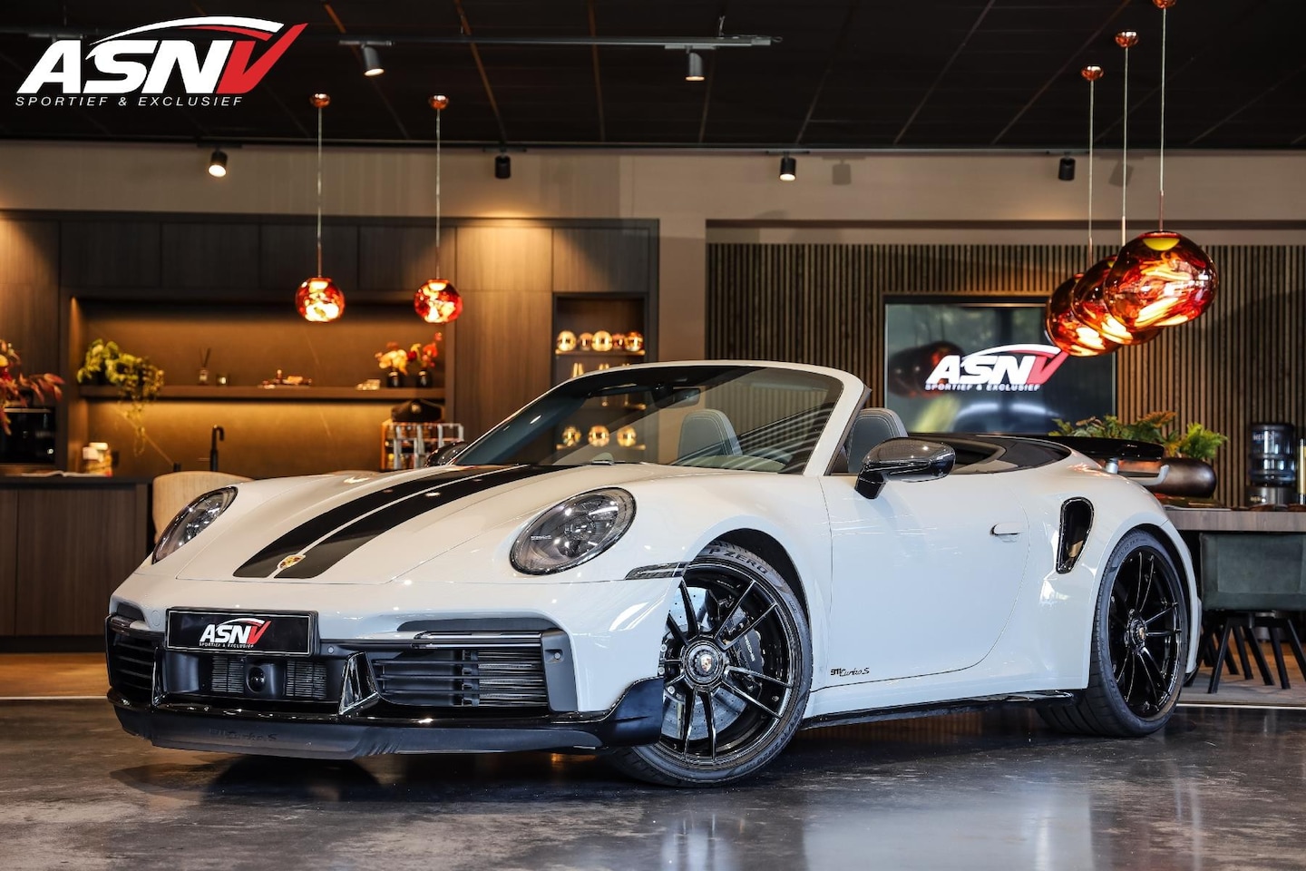 Porsche 911 Cabrio - 911/992 3.8 Turbo S 650 PK, Aero/Kit, Burmester, Liftsysteem, Krijt, Stoelventilatie, Powe - AutoWereld.nl