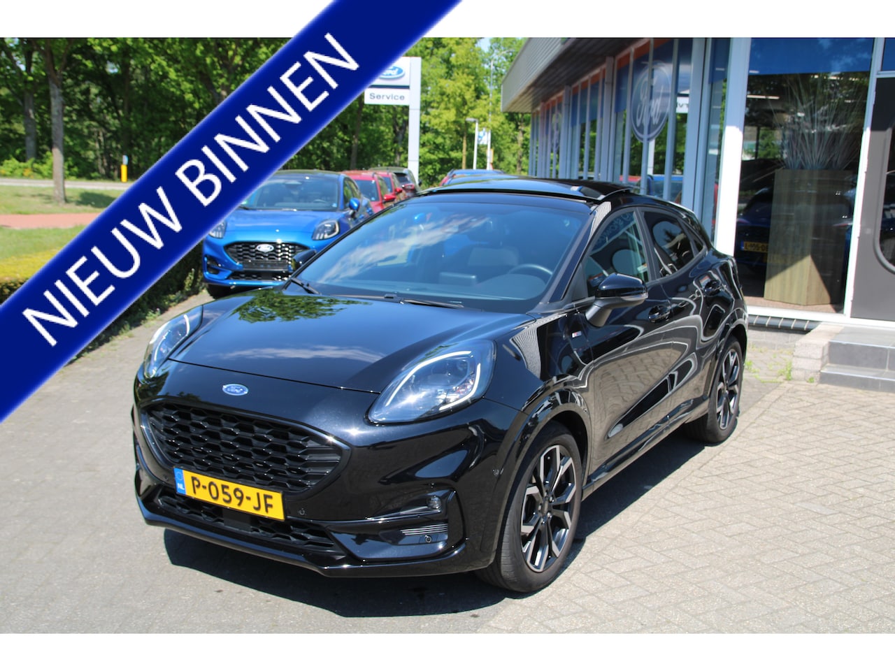 Ford Puma - 1.0 EcoBoost Hybrid ST-Line X WINTERPAKKET | ELEK. PANORAMADAK | AFM.TREKHAAK| - AutoWereld.nl