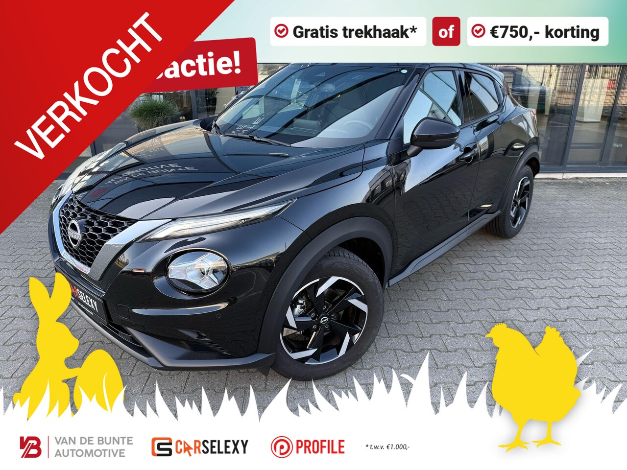 Nissan Juke - 1.0 DIG-T Automaat N-Connecta *Navi & Cold Pack* - AutoWereld.nl