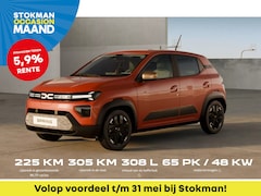 Dacia Spring - Extreme 65 26.8 kWh | Opbergvak motorruimte | Camera | Navigatie | Sensoren achter | Demon