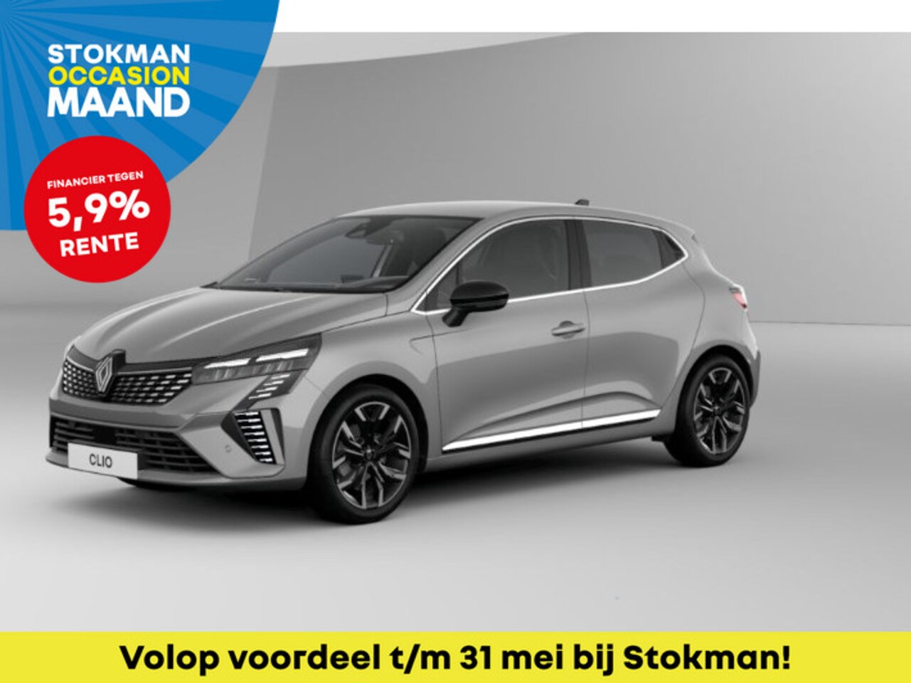 Renault Clio - 1.6 E-Tech Full Hybrid 145 AUT techno | 17" LM Velgen | Adaptive Cruise | Camera 360 | Sto - AutoWereld.nl