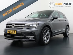 Volkswagen Tiguan - 2.0 TDI 4Motion Highline R-Line | Trekhaak | 360 Camera | Leder interieur |