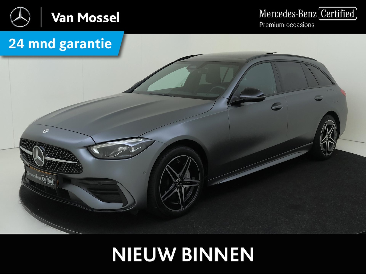 Mercedes-Benz C-klasse Estate - 300 e AMG Line / Panoramadak/ Night/ 18 inch/ Stealth PPF - AutoWereld.nl