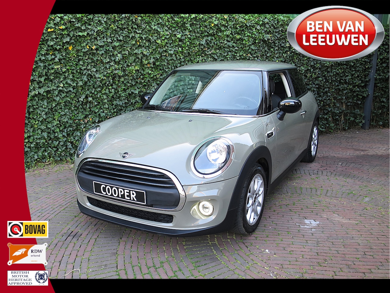 MINI Cooper - 1.5 One Pepper F56 LCI automaat NL-auto, 1ste eig, Clima, Apple carPlay en 16" - AutoWereld.nl