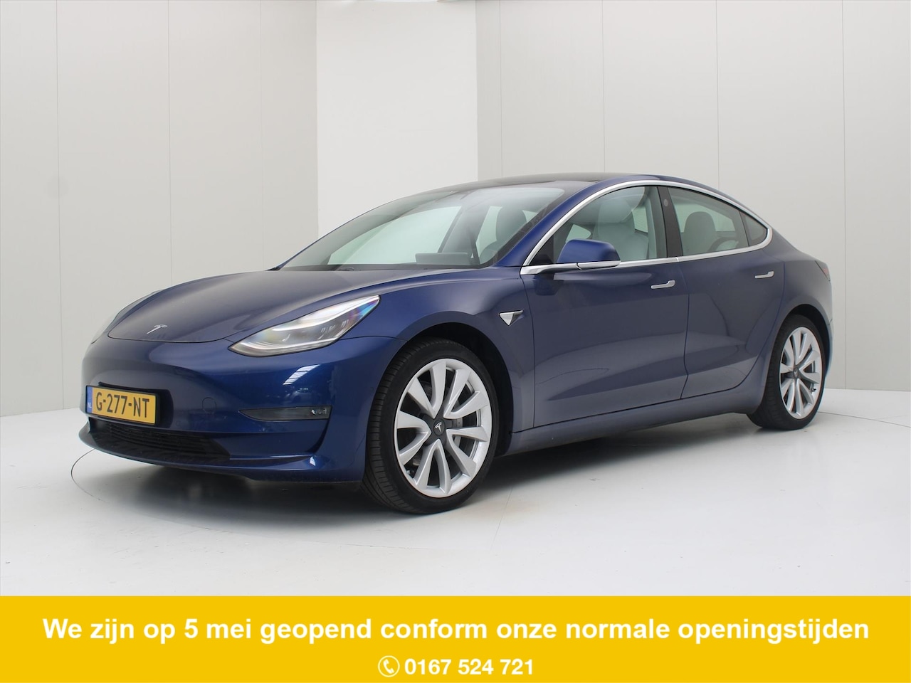 Tesla Model 3 - Long-Range AWD 351pk 75 kWh [ WIT LEDER+TREKHAAK+19" LMV+AUTOPILOT+620KM WLTP! ] - AutoWereld.nl