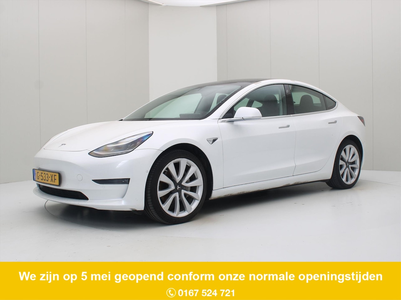 Tesla Model 3 - Long-Range AWD 351pk 75 kWh [ TREKHAAK+AUTOPILOT+19" LMV+620KM WLTP! ] - AutoWereld.nl