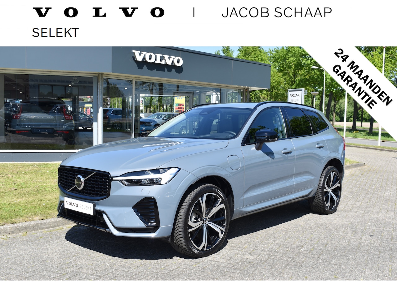 Volvo XC60 - T6 Plug-in hybrid AWD Ultimate Dark | Luchtvering | 21" velgen | Trekhaak | HUD | H&K | AC - AutoWereld.nl