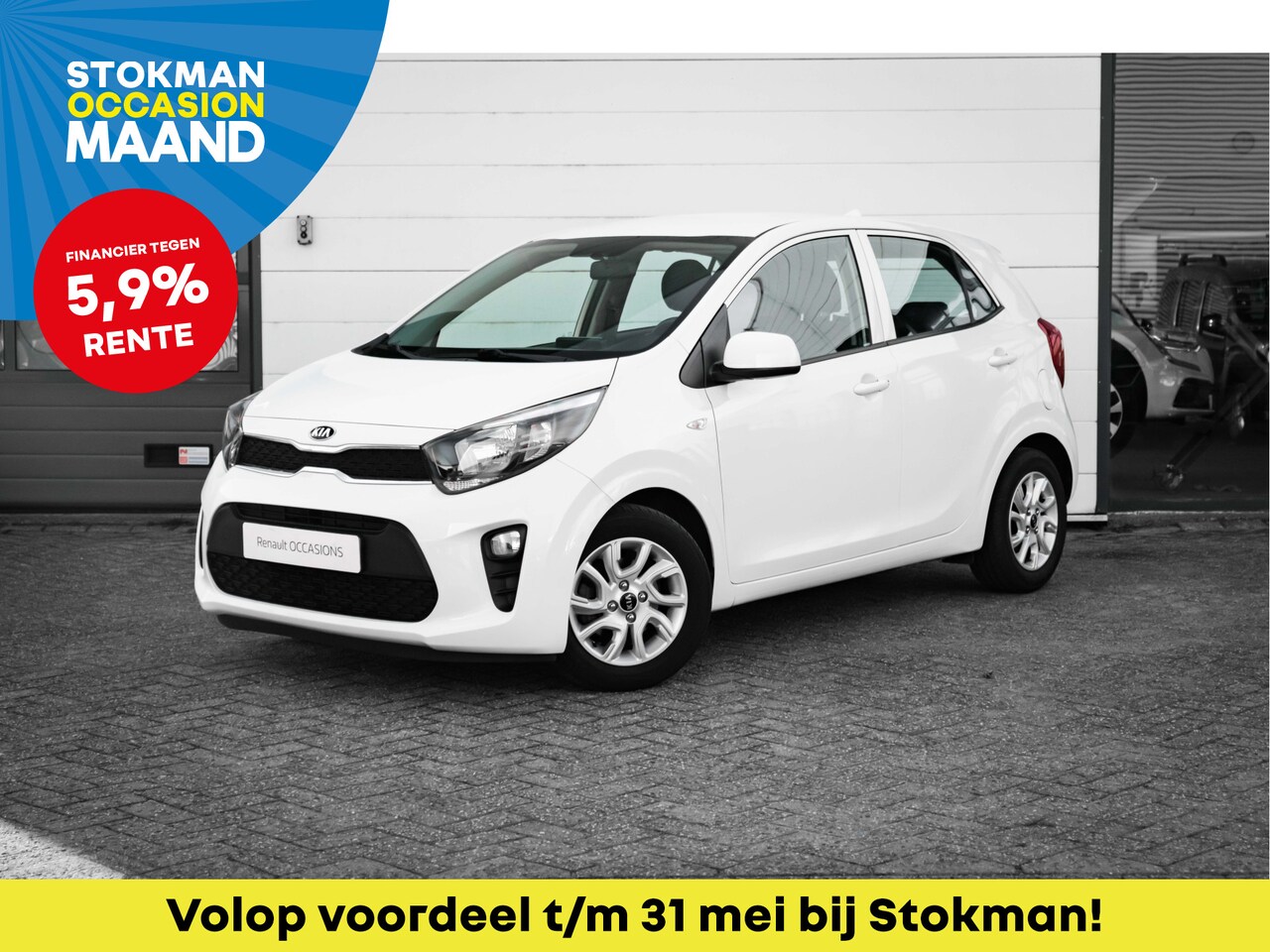 Kia Picanto - 1.0 CVVT Comfort PlusLine Navigator | Navi | Airco | Camera achter | | incl. Bovag rijklaa - AutoWereld.nl