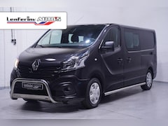 Renault Trafic - 1.6 dCi 120 pk L2 Dubbel Cabine 2x Schuifdeur Airco, Navi, Trekhaak, Bull en Sidebars, 6-Z